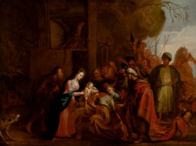 Adoration of the Magi - Pokłon Trzech Króli XVIII wiek Muzeum Slaskie Katowice
