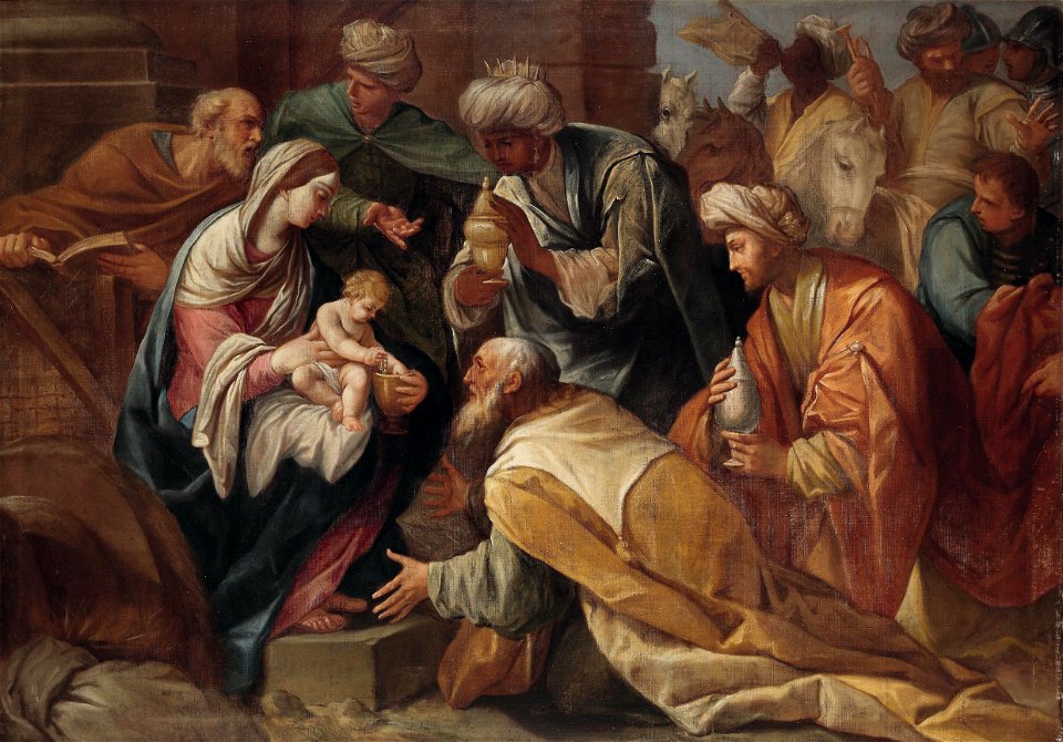 Adoration of the Magi Bologna early 18th century