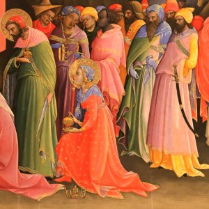 Adoration of the Magi by Lorenzo Monaco