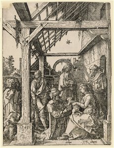 Adoration of the Magi) - AD (monogram) LCCN2015650871