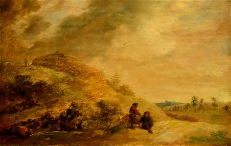 Adriaen Brouwer (ca.1605-voor1feb1638) Duinlandschap MOU Oudenaarde 13-12-2018