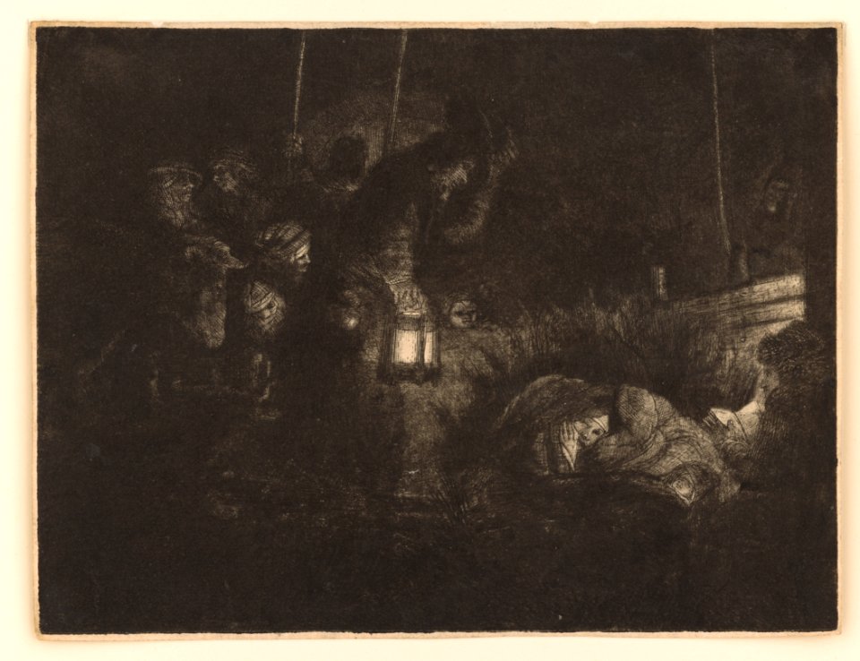 Adoration of the shepherds- night piece LCCN2015645651