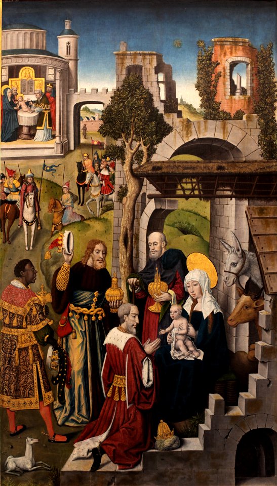 Adoration of Wise Kings-Master of monogram AH-MBA Lyon H648a-IMG 0244