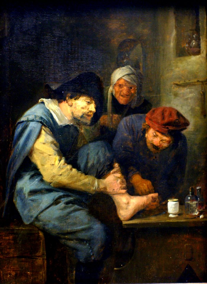 Adriaen Brouwer - The Foot Operation