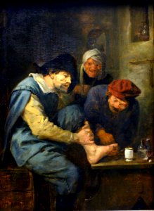 Adriaen Brouwer - The Foot Operation