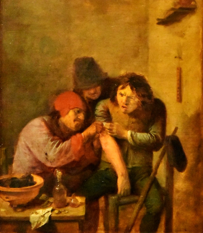 Adriaen Brouwer (ca.1605-voor1feb1638) De armoperatie MOU Oudenaarde 13-12-2018