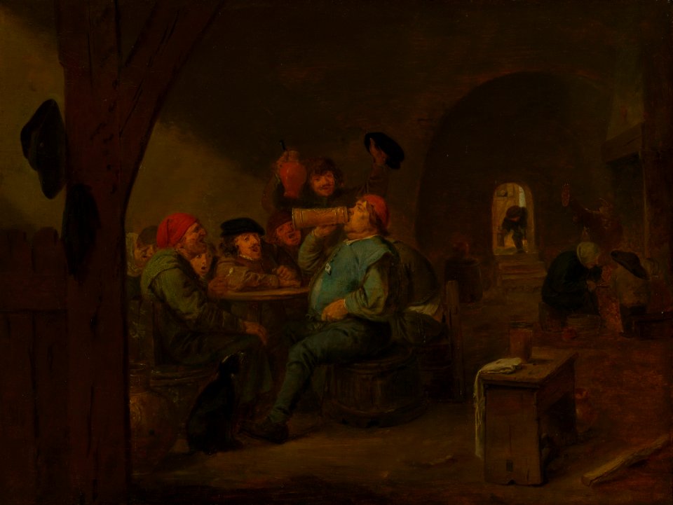 Adriaen Brouwer - De meesterdronk