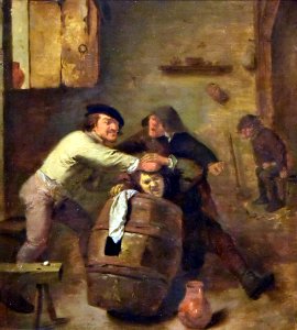 Adriaen Brouwer (ca.1605-voor1feb1638) Twee vechtende boeren MOU Oudenaarde 13-12-2018