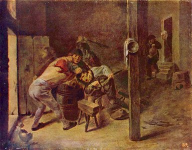 Adriaen Brouwer - The brawl