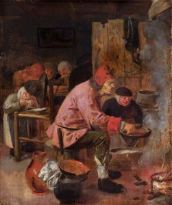 Adriaen Brouwer - The Pancake Baker