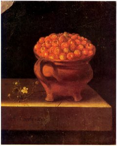 Adriaen Coorte - Strawberries in a Stone Jar