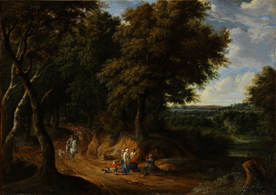 Adriaen Frans Boudewijns - Path in the Forest