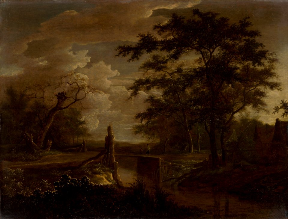 Adriaen Hendricksz. Verboom - Landscape with River and Bridge - O 1085 - Slovak National Gallery
