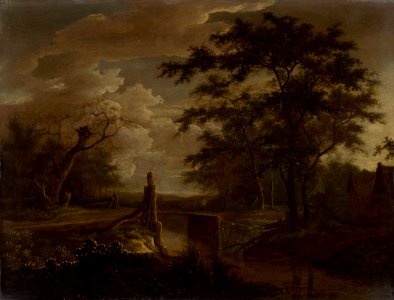 Adriaen Hendricksz. Verboom - Landscape with River and Bridge - O 1085 - Slovak National Gallery