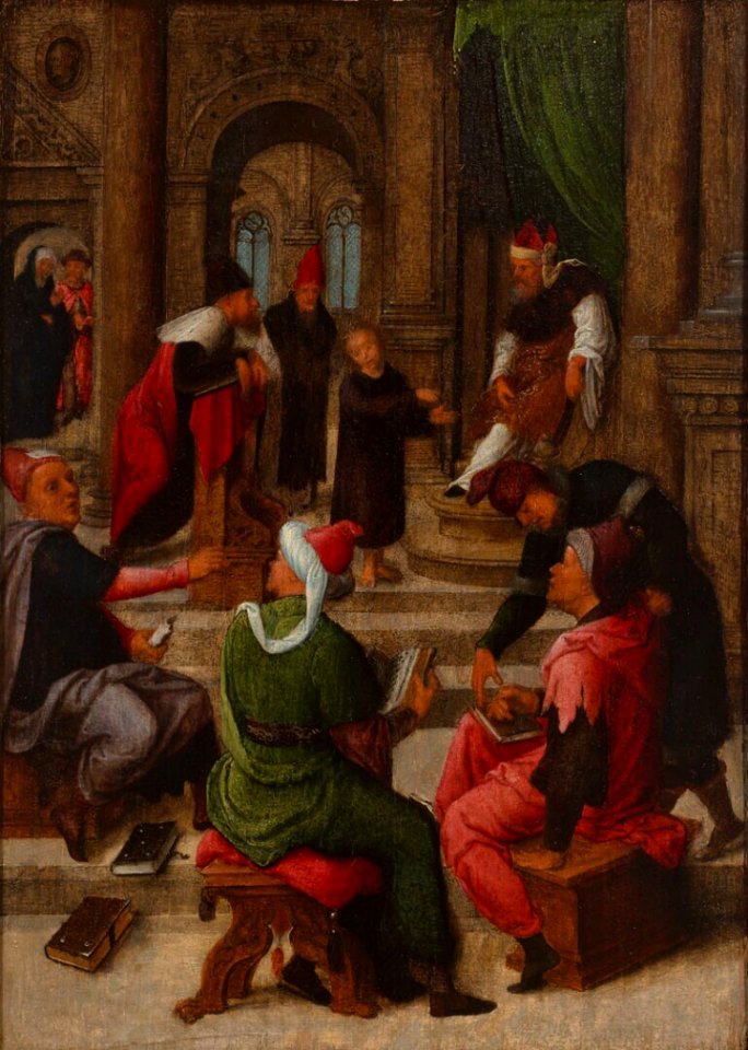 Adriaen Isenbrant - De twaalfjarige Christus in de tempel - 2453 (OK) - Museum Boijmans Van Beuningen