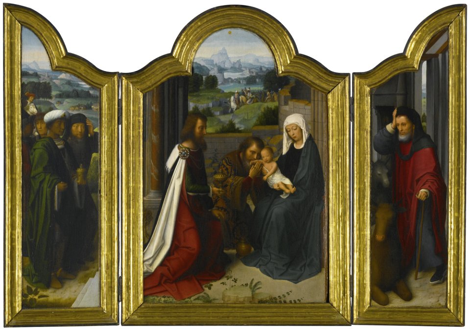 Adriaen Isenbrant - Triptych Adoration of the Magi 208N09363 84FBC