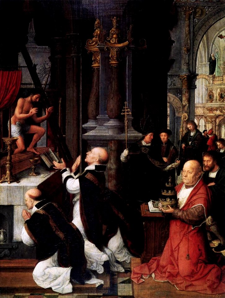 Adriaen Isenbrant - Mass of St Gregory - WGA11872