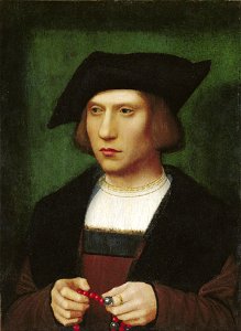 Adriaen Isenbrandt - Young Man with a Rosary (Norton Simon Museum)