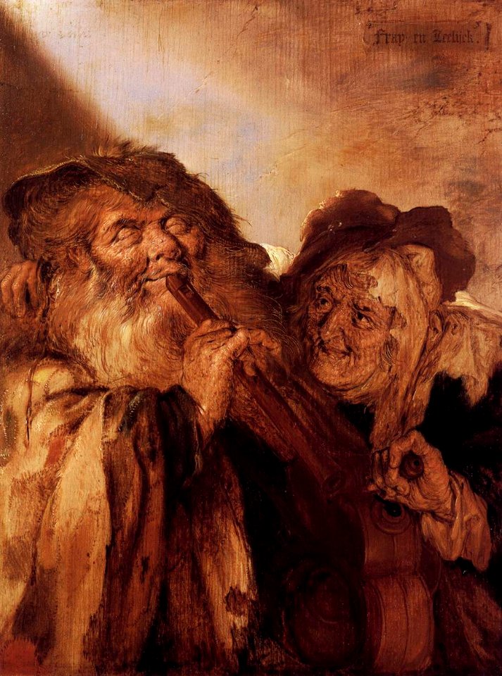 Adriaen Pietersz. van de Venne - Fray en Leelijck (Beautiful and Ugly) - WGA24548