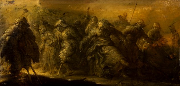 Adriaen van de Venne - Dancing Beggars - 202 - Mauritshuis