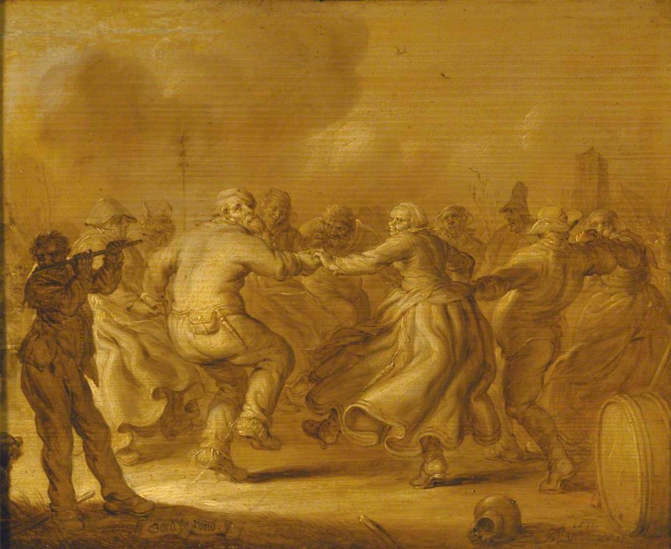 Adriaen Pietersz. van de Venne (1589-1662) - Peasants Dancing - 446740 - National Trust