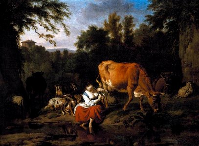 Adriaen van de Velde - A Classical Landscape - WGA24481