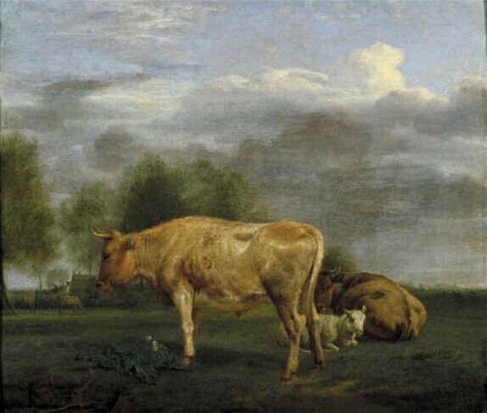 Adriaen van de Velde - Vee in de weide - 1946 (OK) - Museum Boijmans Van Beuningen