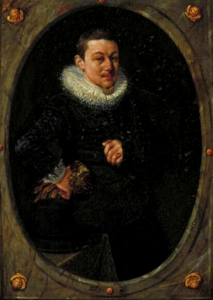 Adriaen van de Venne - Portret van een man - 1894 (OK) - Museum Boijmans Van Beuningen