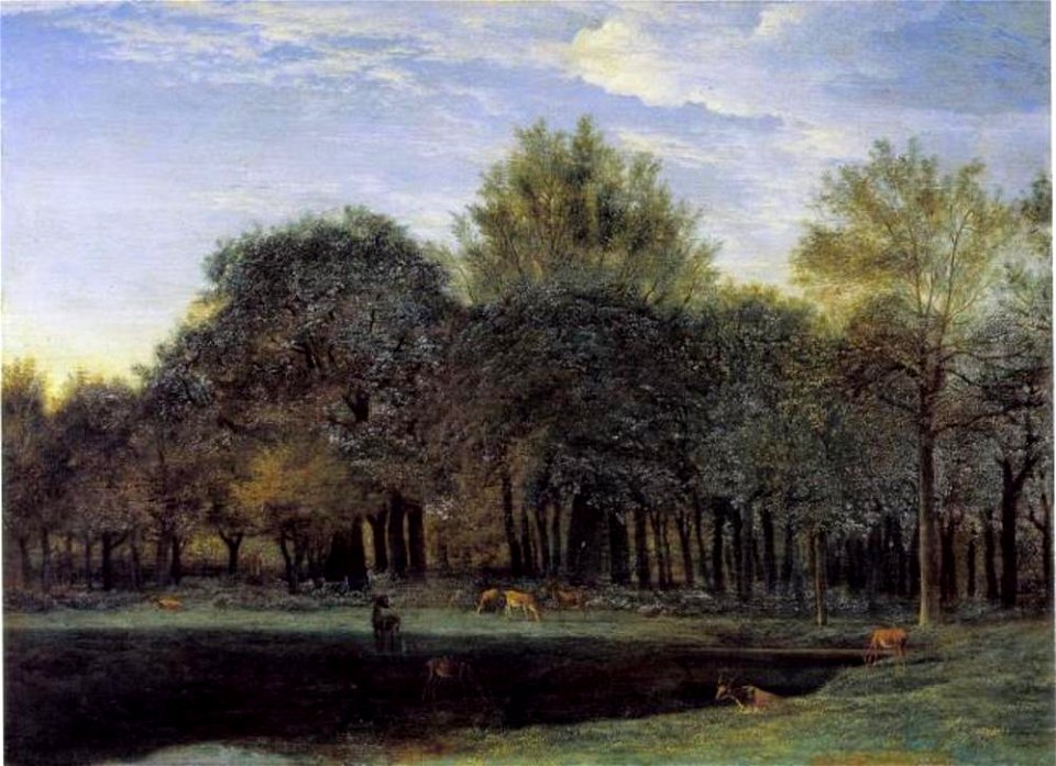 Adriaen van de Velde - Landschap met herten op een veld - 1048 - Städel Museum
