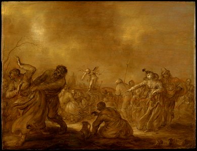 Adriaen van de Venne - Lief om Leet (Love Leads to Suffering) - 2004.109 - Fogg Museum