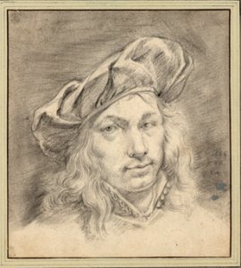 Adriaen van der Kabel - Selfportrait