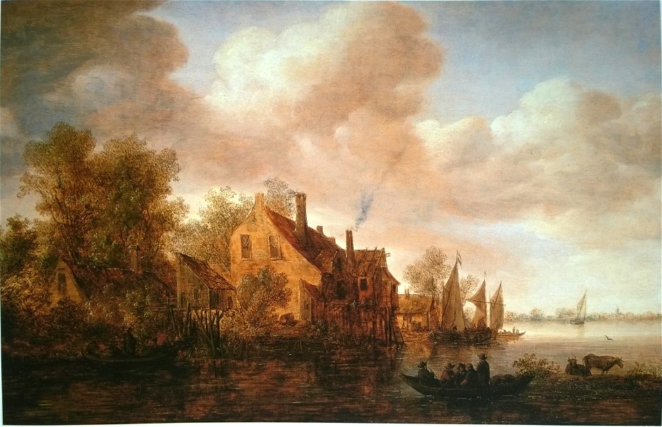 Adriaen van der Cabel - River Landscape