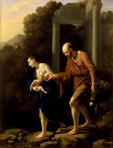 Adriaen van der Werff - The flight into Egypt - 033