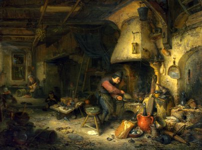 Adriaen van Ostade - Alchemist - WGA16738
