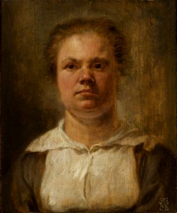 Adriaen van Ostade - Bust of a woman - M.Ob.1704 - National Museum in Warsaw