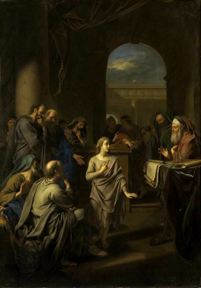 Adriaen van der Werff - Der 12-jährige Jesus im Tempel - 236 - Bavarian State Painting Collections