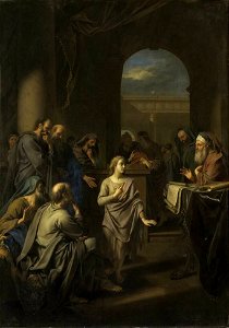 Adriaen van der Werff - Der 12-jährige Jesus im Tempel - 236 - Bavarian State Painting Collections
