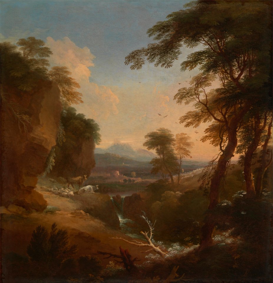 Adriaen van Diest - Landscape with Distant Mountains - Google Art Project