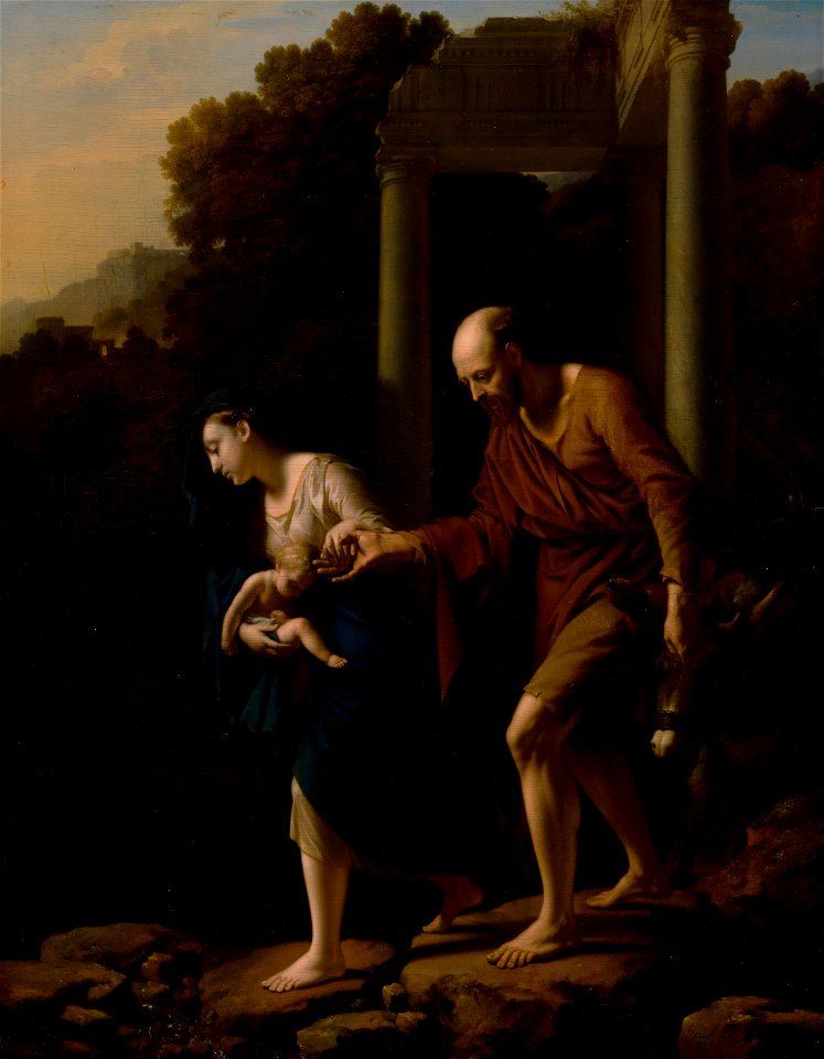 Adriaen van der Werff - The Flight into Egypt - 209 - Mauritshuis