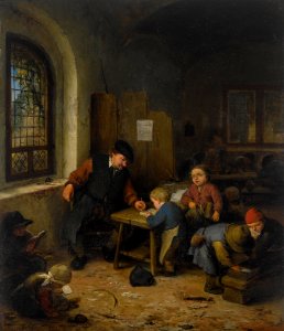 Adriaen van Ostade - A School Room 009N10007 9XRPN
