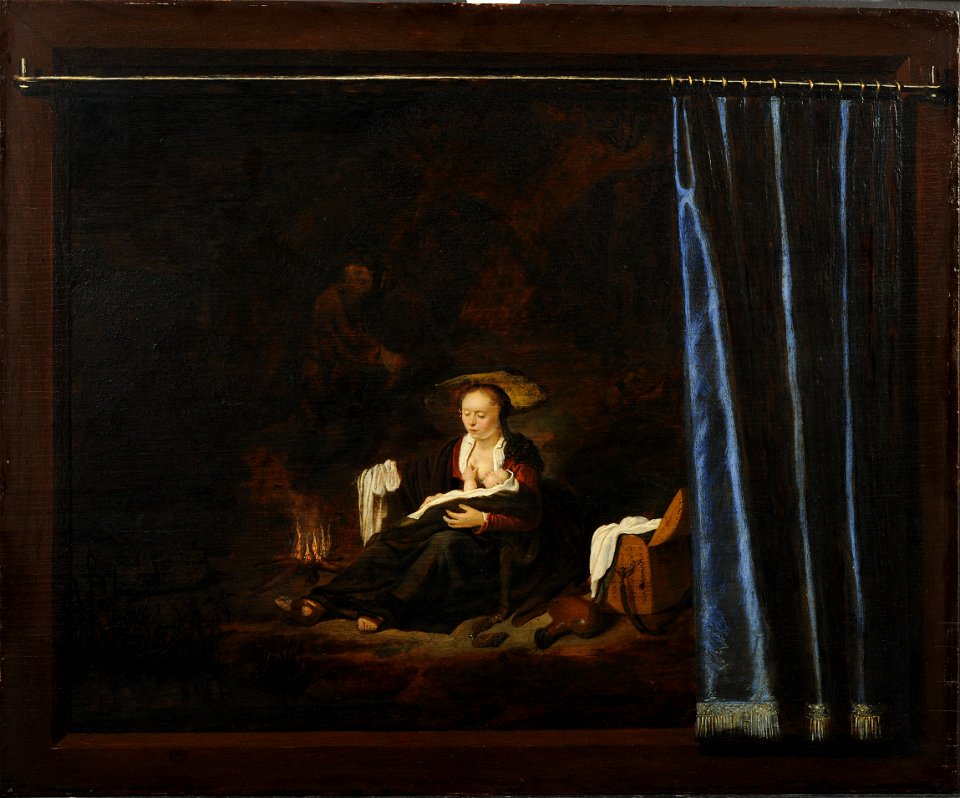 Adriaen van Gaasbeeck - Rest on the Flight into Egypt