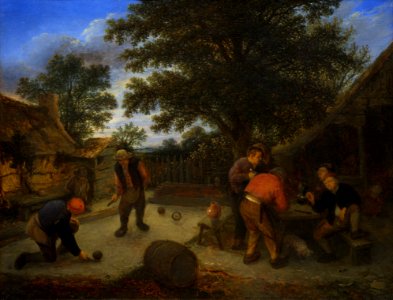 Adriaen van Ostade - Game of Ringball 0042NMK