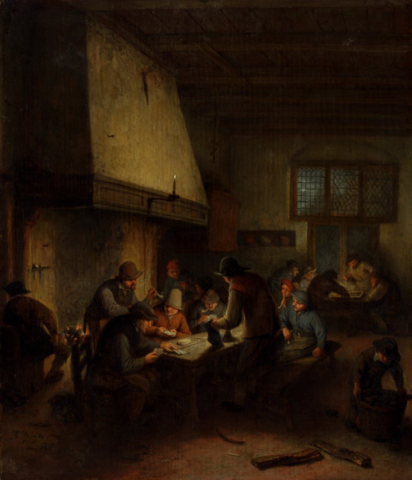 Adriaen Van Ostade - Scène de taverne