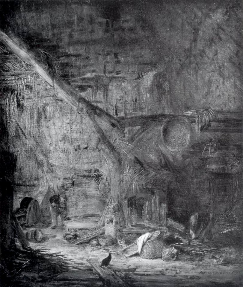 Adriaen van Ostade - Interieur van een schuur - 1081 - Städel Museum