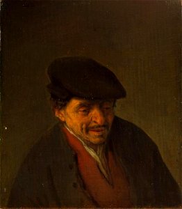 Adriaen van Ostade - Nadenkende oude boer - G 2389 - Staatliches Museum Schwerin