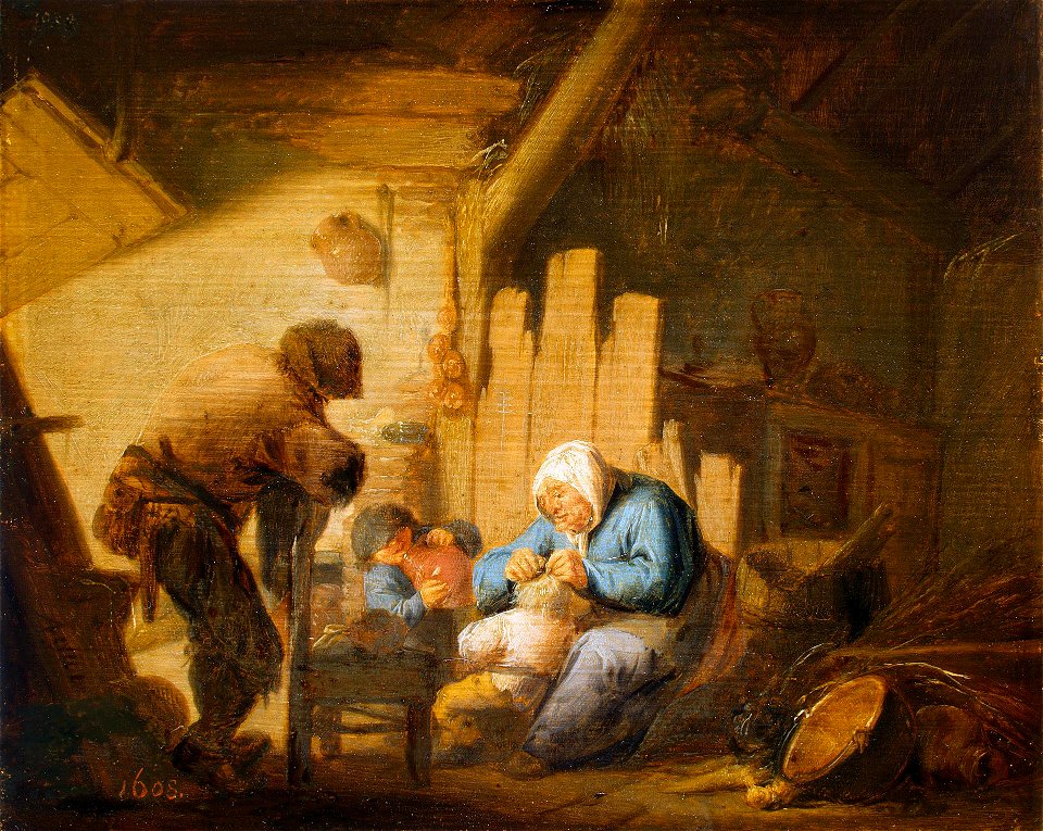 Adriaen van Ostade - Sense of Sight