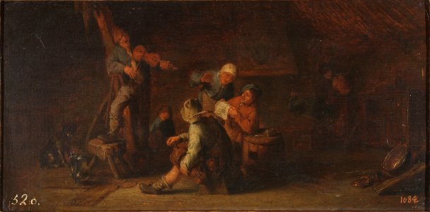 Adriaen van Ostade - Peasants at Music