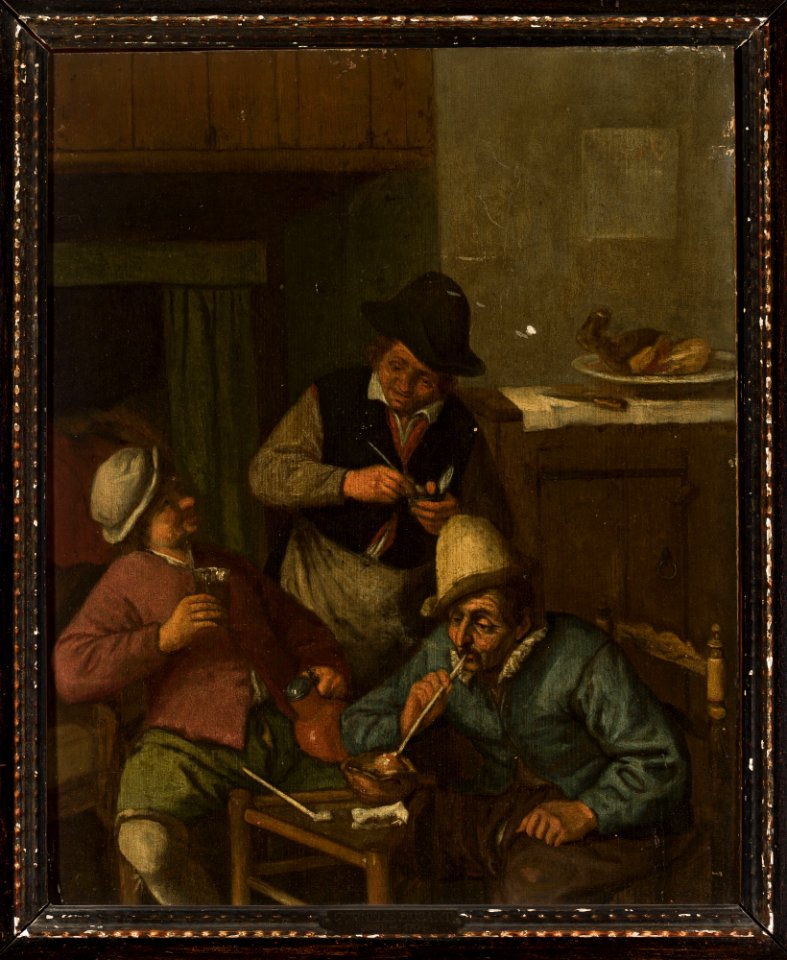 Adriaen van Ostade - Smokers - M.Ob.2499 MNW - National Museum in Warsaw