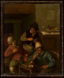 Adriaen van Ostade - Smokers - M.Ob.2499 MNW - National Museum in Warsaw