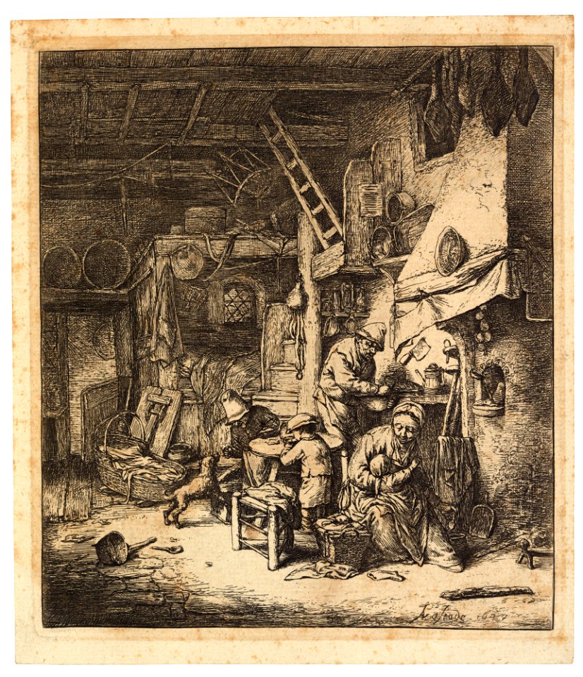 Adriaen van ostade the family 111257)